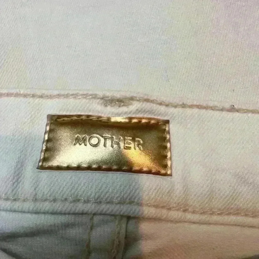 Mother Denim The Rascal Ankle Snippet Skinny Jeans Size 25 Whipping the Cream - Picture 7 of 10